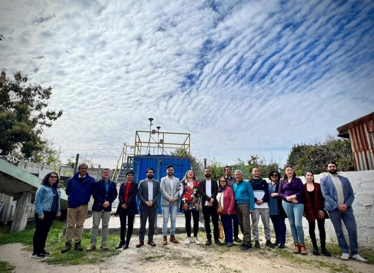 En Quilpué: Inauguran estación de monitoreo de material particulado